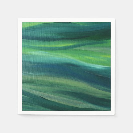 Magische Groene Cocktail servet (Voorkant)