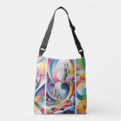 Magische grond crossbody tas (Voorkant)