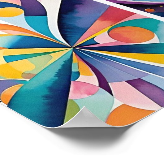 Magische grond poster (Hoek)