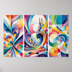 Magische grond poster