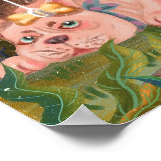 Magische grond poster (Hoek)