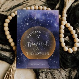 Magische Halloween Hemelse Vakantie Wenskaart Kaart