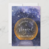 Magische Halloween Hemelse Vakantie Wenskaart Kaart (Voorkant)