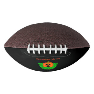 Magische Halloween pompoen Football