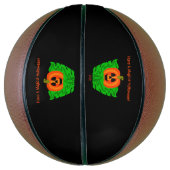Magische Halloween Pumpkin Basketbal (Verticaal)