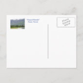 MAGISCHE HANALEI (KAUAI) BRIEFKAART (Achterkant)