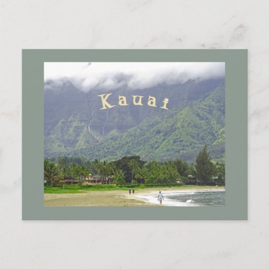MAGISCHE HANALEI (KAUAI) BRIEFKAART (Voorkant)
