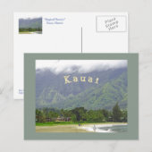 "MAGISCHE HANALEI" (KAUAI) BRIEFKAART (Voorkant / Achterkant)