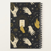 Magische Handen Witchy Notitieboek (Achterkant)