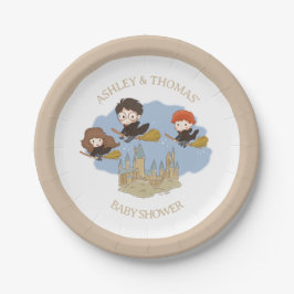 Magische Harry Potter en Hogwarts Baby Shower Papieren Bordje