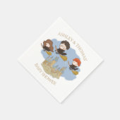 Magische Harry Potter en Hogwarts Baby Shower Servet (Hoek)