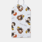 Magische HARRY POTTER™ en Hogwarts verjaardag Cadeaulabel (Achterkant)