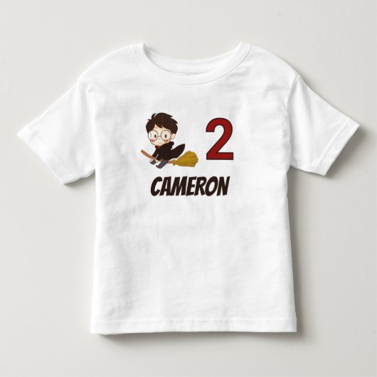 Magische HARRY POTTER™ en Hogwarts-verjaardag Kinder Shirts (Voorkant)