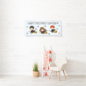 Magische HARRY POTTER™ en Hogwarts-verjaardag Spandoek (Insitu)