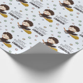 Magische Harry Potter™ en Zweinstein Verjaardag Cadeaupapier (Hoek)