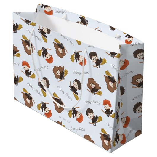 Magische Harry Potter™ en Zweinstein Verjaardag Groot Cadeauzakje (Achterkant Gekanteld)