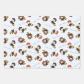 Magische Harry Potter™ en Zweinstein Verjaardag Inpakpapier Vel (Voorkant)