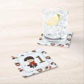 Magische Harry Potter™ en Zweinstein Verjaardag Kartonnen Onderzetters (Insitu)