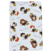 Magische Harry Potter™ en Zweinstein Verjaardag Medium Cadeauzakje (Voorkant)