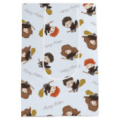 Magische Harry Potter™ en Zweinstein Verjaardag Medium Cadeauzakje (Achterkant)