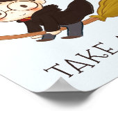 Magische Harry Potter™ en Zweinstein Verjaardag Poster (Hoek)