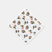 Magische Harry Potter™ en Zweinstein Verjaardag Servet (Hoek)