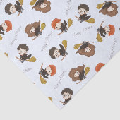 Magische Harry Potter™ en Zweinstein Verjaardag Tissuepapier (Detail)