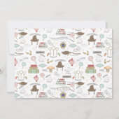 Magische Harry Potter | Hogwarts Geboorteaankondig Kaart (Achterkant)