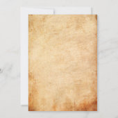 Magische Harry Potter verjaardagsuitnodiging - Per Kaart (Achterkant)