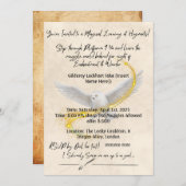 Magische Harry Potter verjaardagsuitnodiging - Per Kaart (Voorkant / Achterkant)