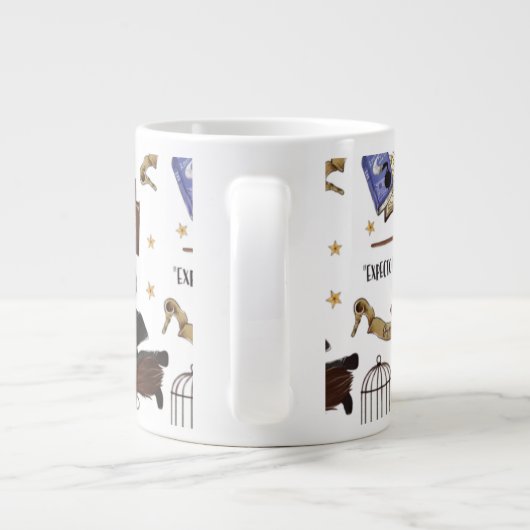 Magische HARRY POTTER™-Waterverf Grote Koffiekop (Achterkant)