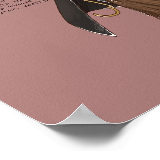 Magische HARRY POTTER™-Waterverf Poster (Hoek)