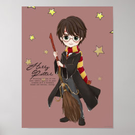 Magische HARRY POTTER™-Waterverf Poster