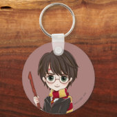 Magische HARRY POTTER™-Waterverf Sleutelhanger (Voorkant)