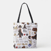 Magische HARRY POTTER™-Waterverf Tote Bag (Achterkant)