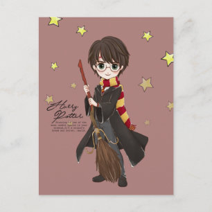Magische HARRY POTTER™-Waterverf Uitnodiging Briefkaart