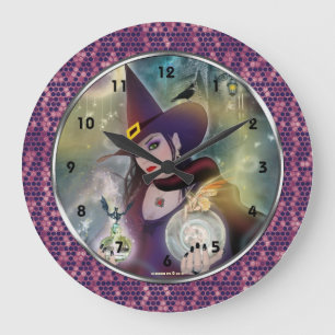 Magische hekkunst wandklok