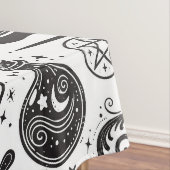 Magische heks grillige wiccan heidense partij tafelkleed (Voorbeeld)