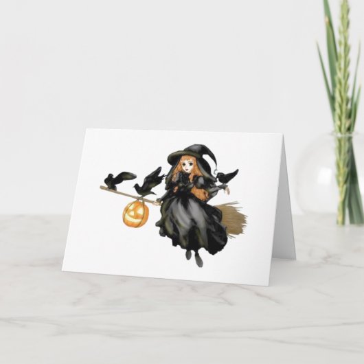 Magische Heks Kaart (Voorkant)