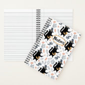 Magische heks katten Halloween Notitieboek (Binnen)