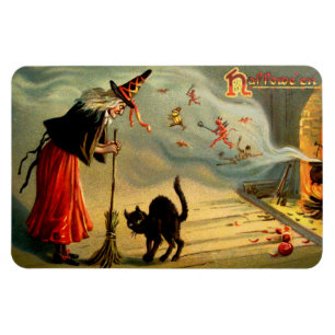 Magische heks magneet