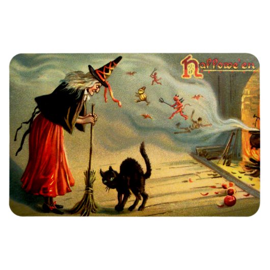 Magische heks magneet (Horizontaal)