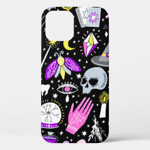 magische heks naadloos patroon. Witvaartuig b Case-Mate iPhone Case