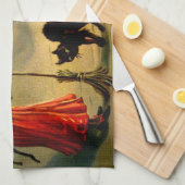 Magische heks theedoek (Quarter Fold)