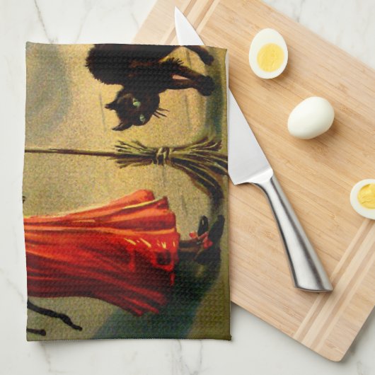 Magische heks theedoek (Quarter Fold)