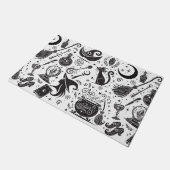 Magische heks Whimsical Wiccan Pagan Deurmat (Schuin)