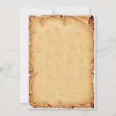 Magische heksen en tovenaar Kids Verjaardagsfeest Kaart (Achterkant)