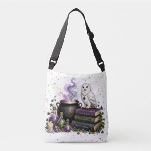 Magische Heksen & Tovenaar Verjaardagscadeau Crossbody Tas