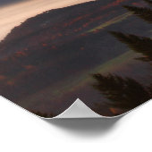 Magische hemel boven de berg Storžič Poster (Hoek)