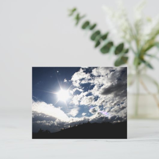 Magische hemel briefkaart (Staand voorkant)